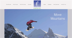 Desktop Screenshot of kaptivategroup.com